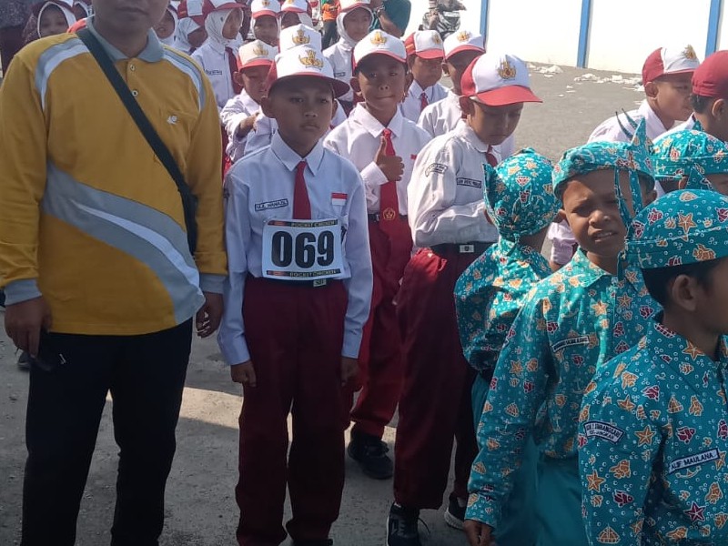Lomba Gerak Jalan SD tanggal 30 Juli
